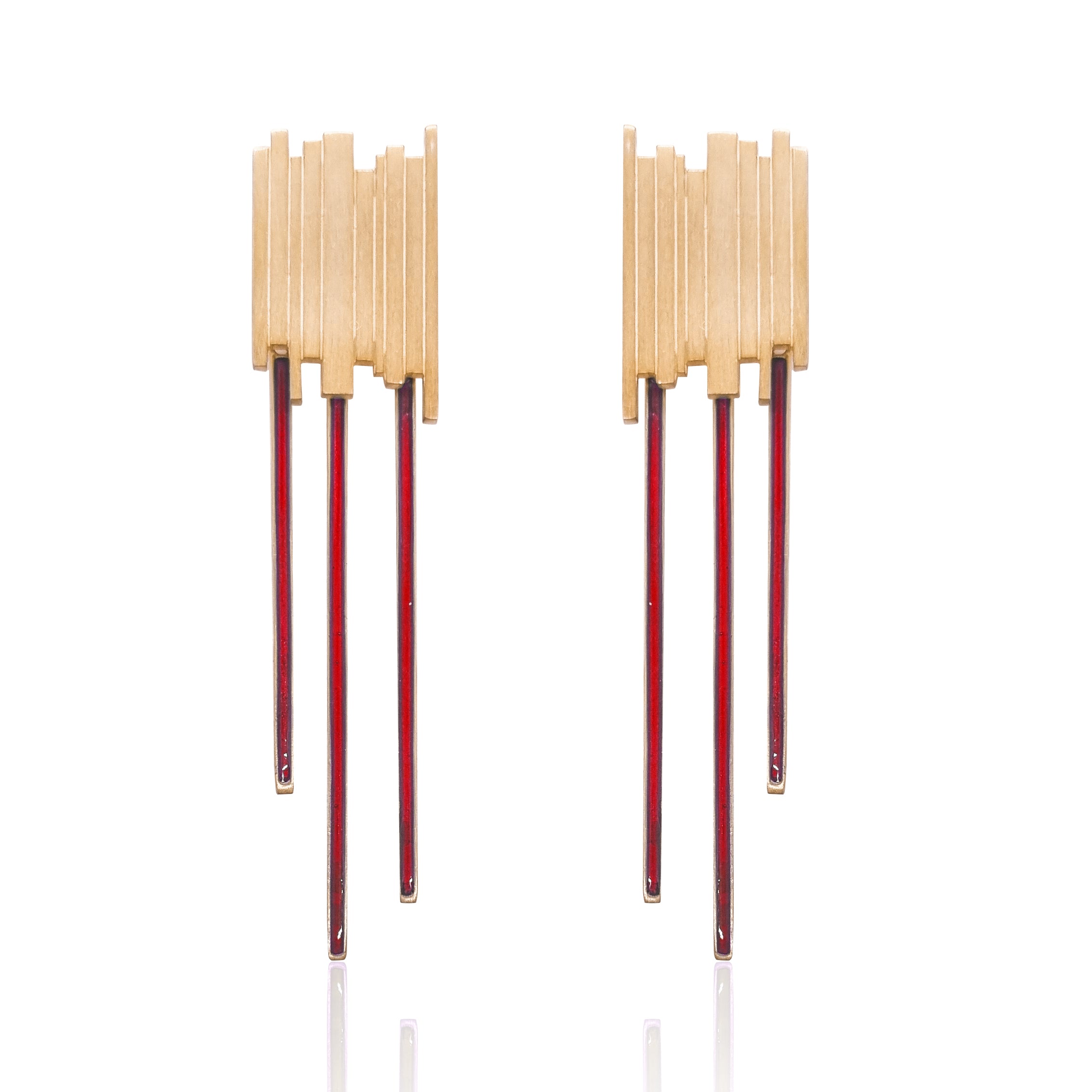 Albero Kırmızı Küpe