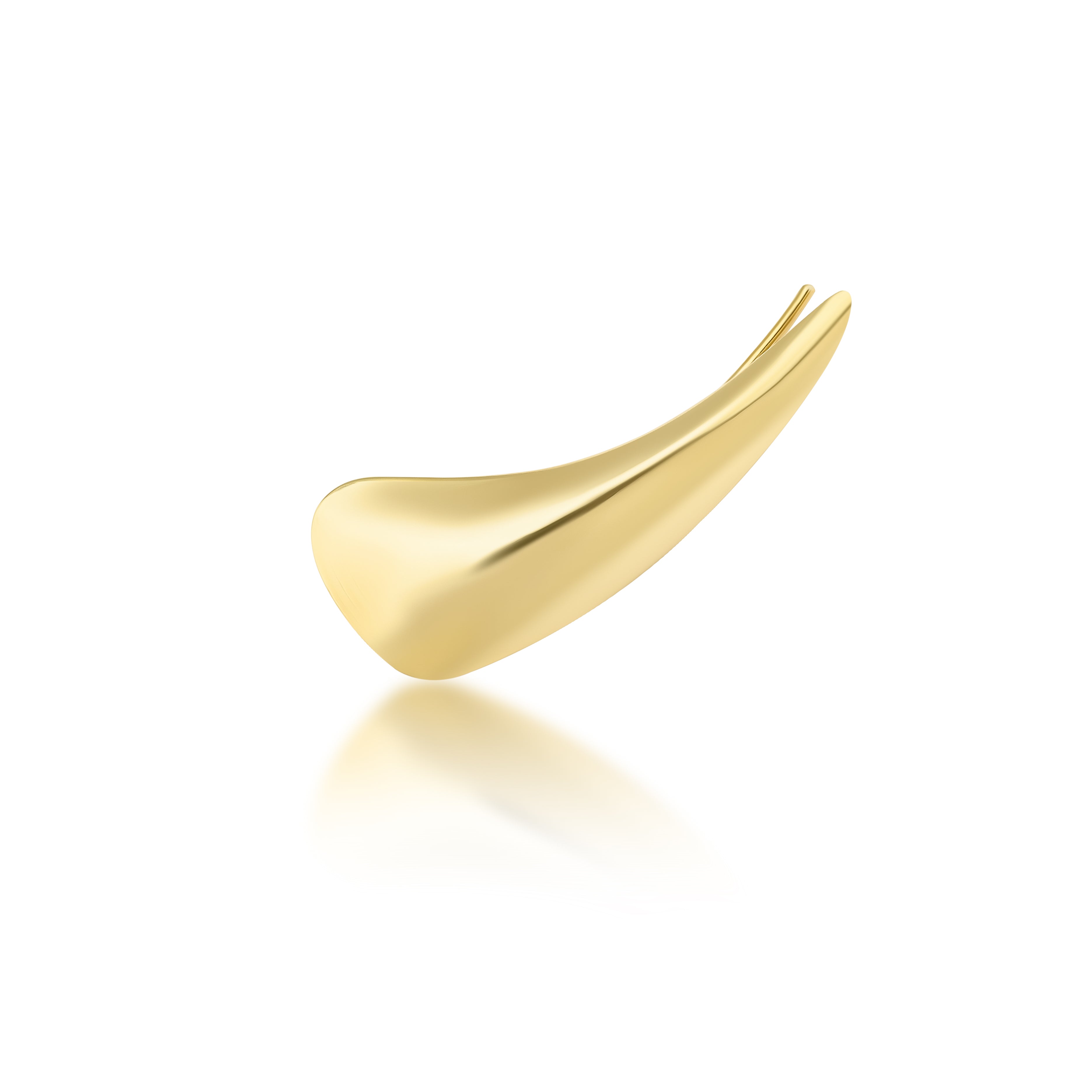 Amo Altın Kaplama Kıkırdak Küpe