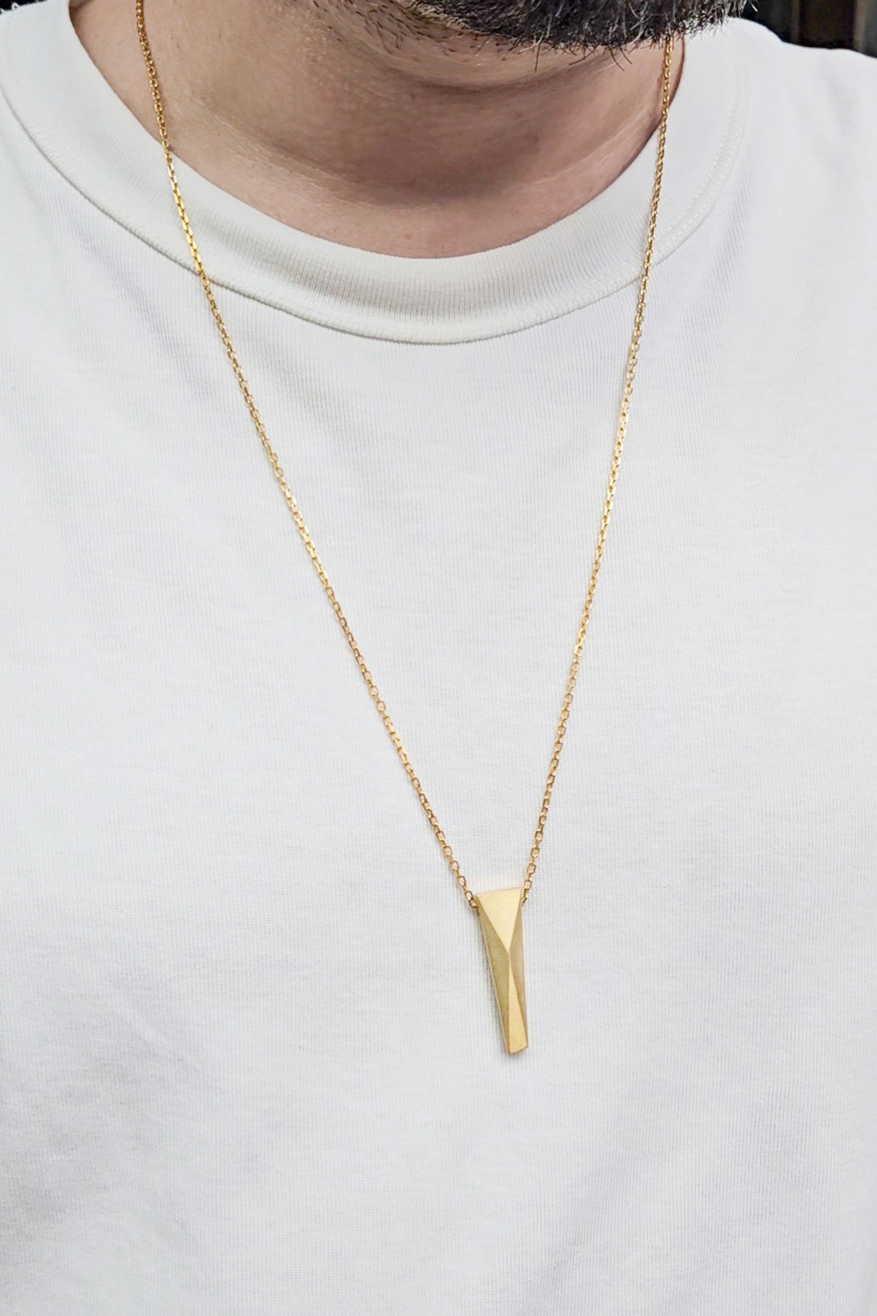 C-Rec Altın Kaplama Kolye