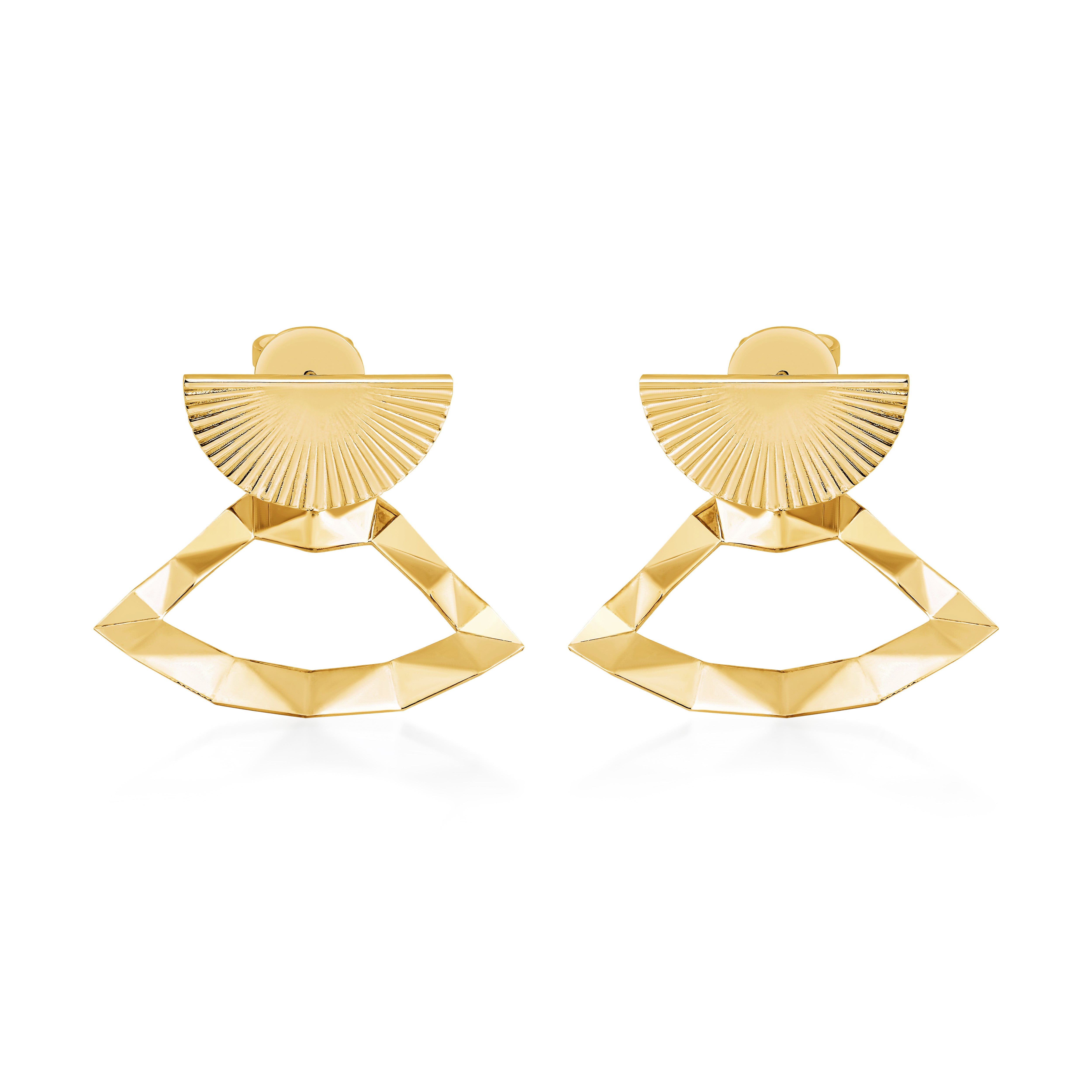 Egi Altın Kaplama Küpe