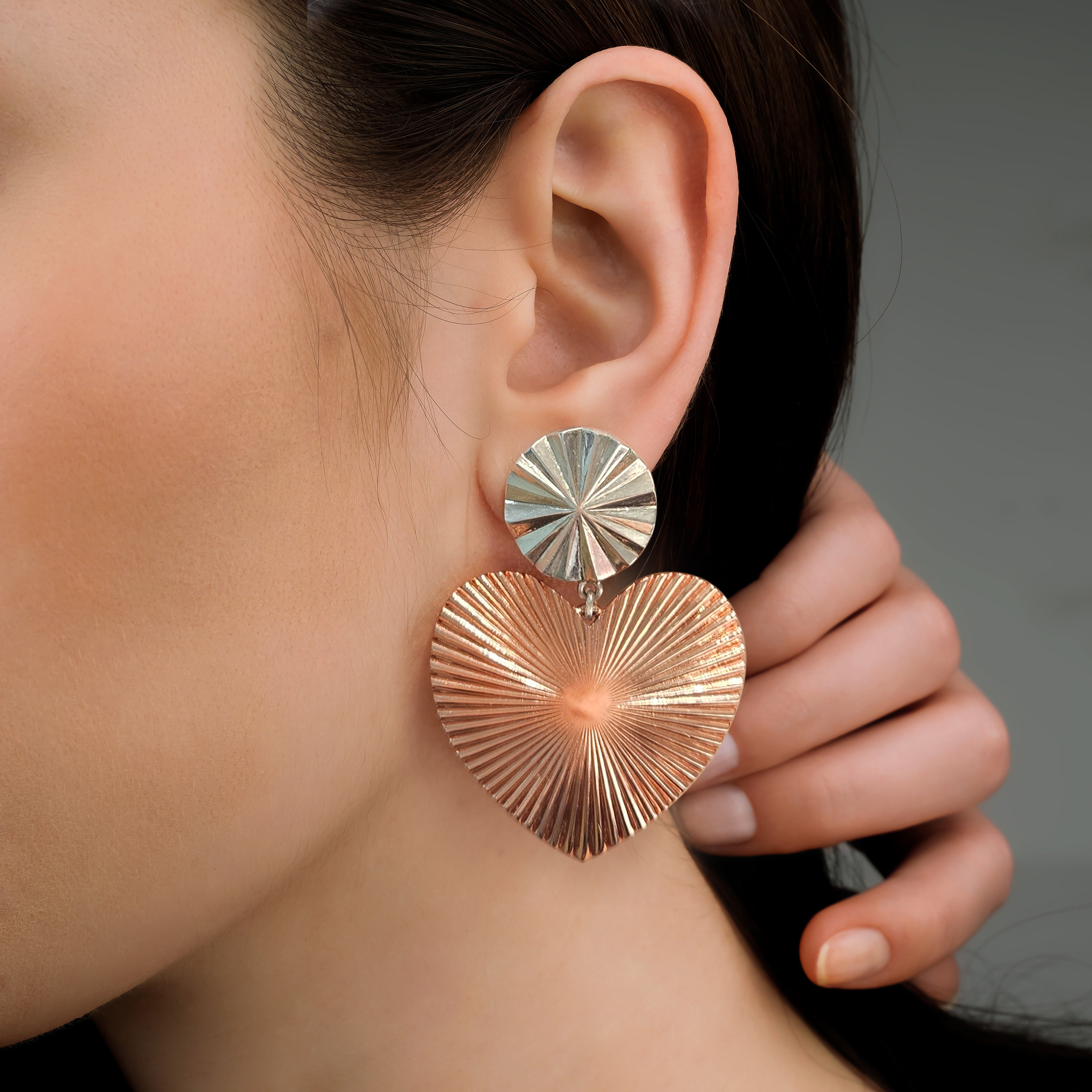 Gaia Kalbi Tekli Küpe