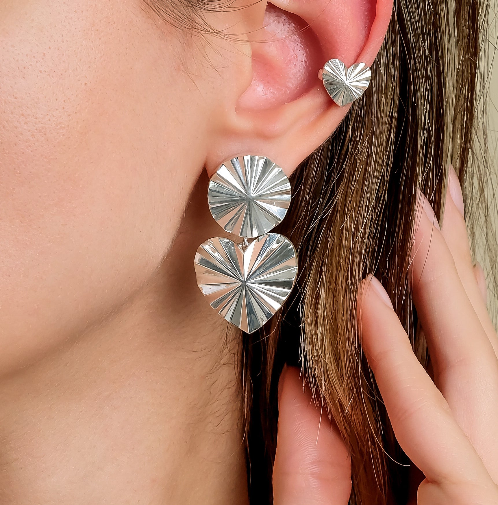 Gaia + Eros Tekli Küpe