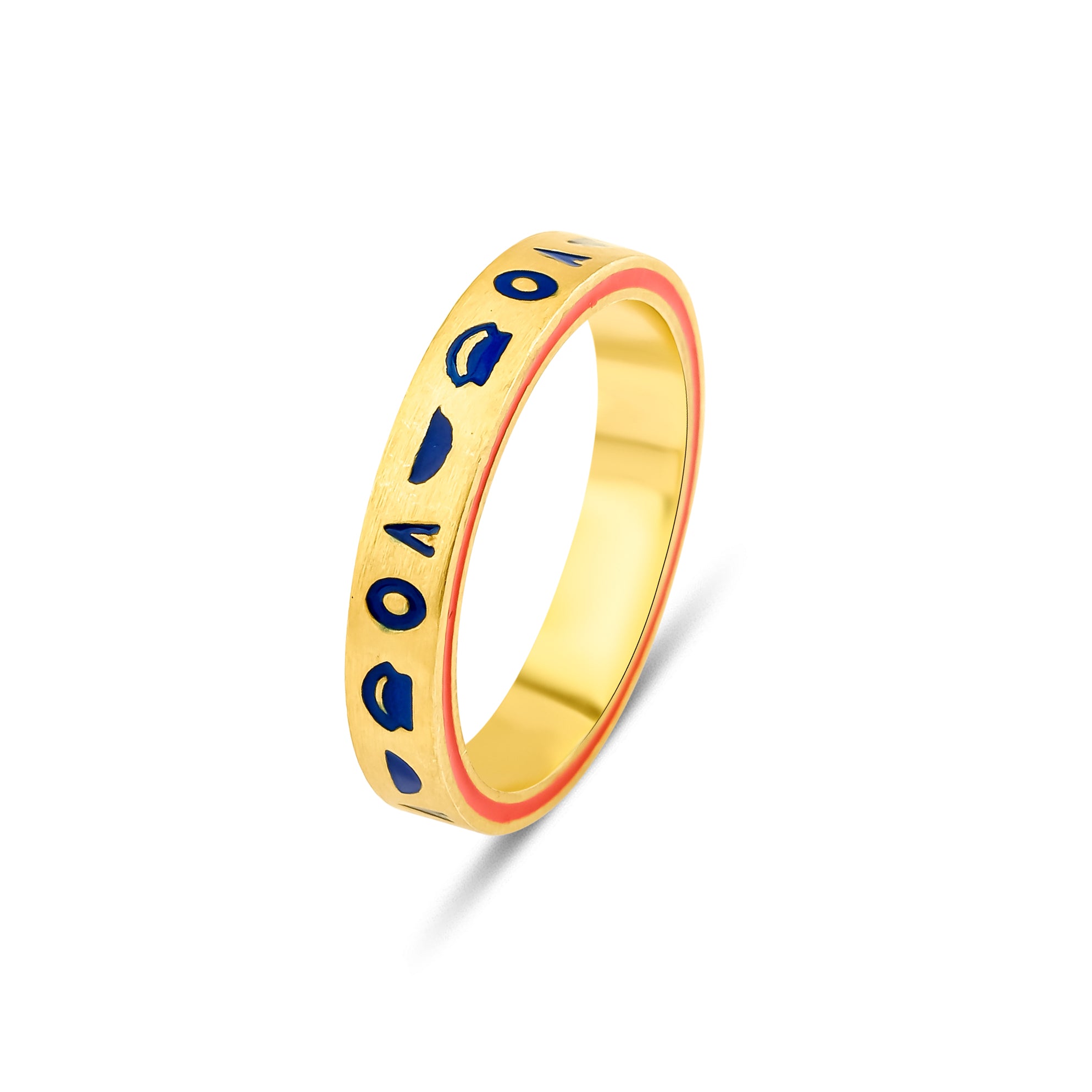 Horus Altın Kaplama Yüzük