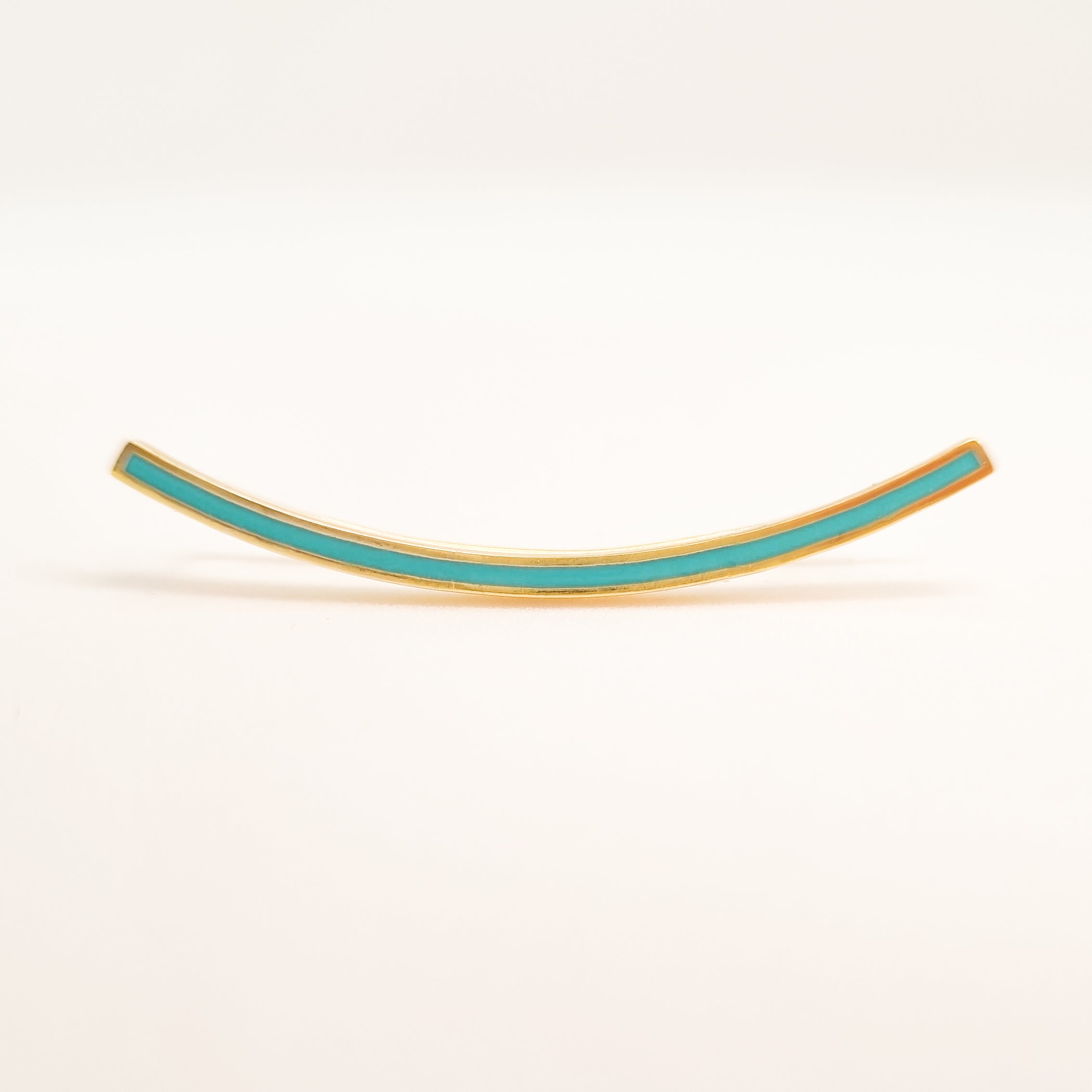 Line Turkuaz Mineli Kıkırdak Küpe