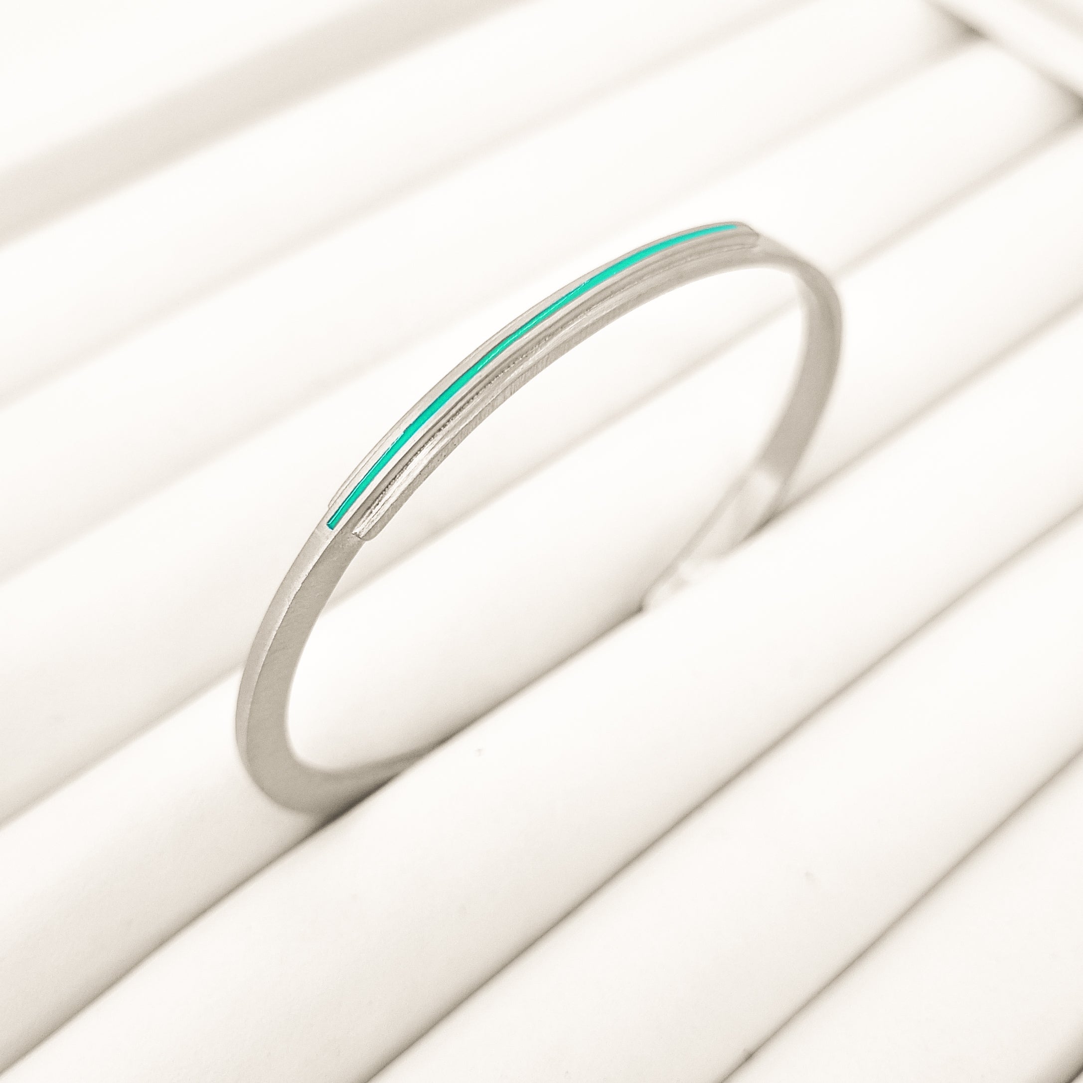 Line Turkuaz Mineli Bileklik