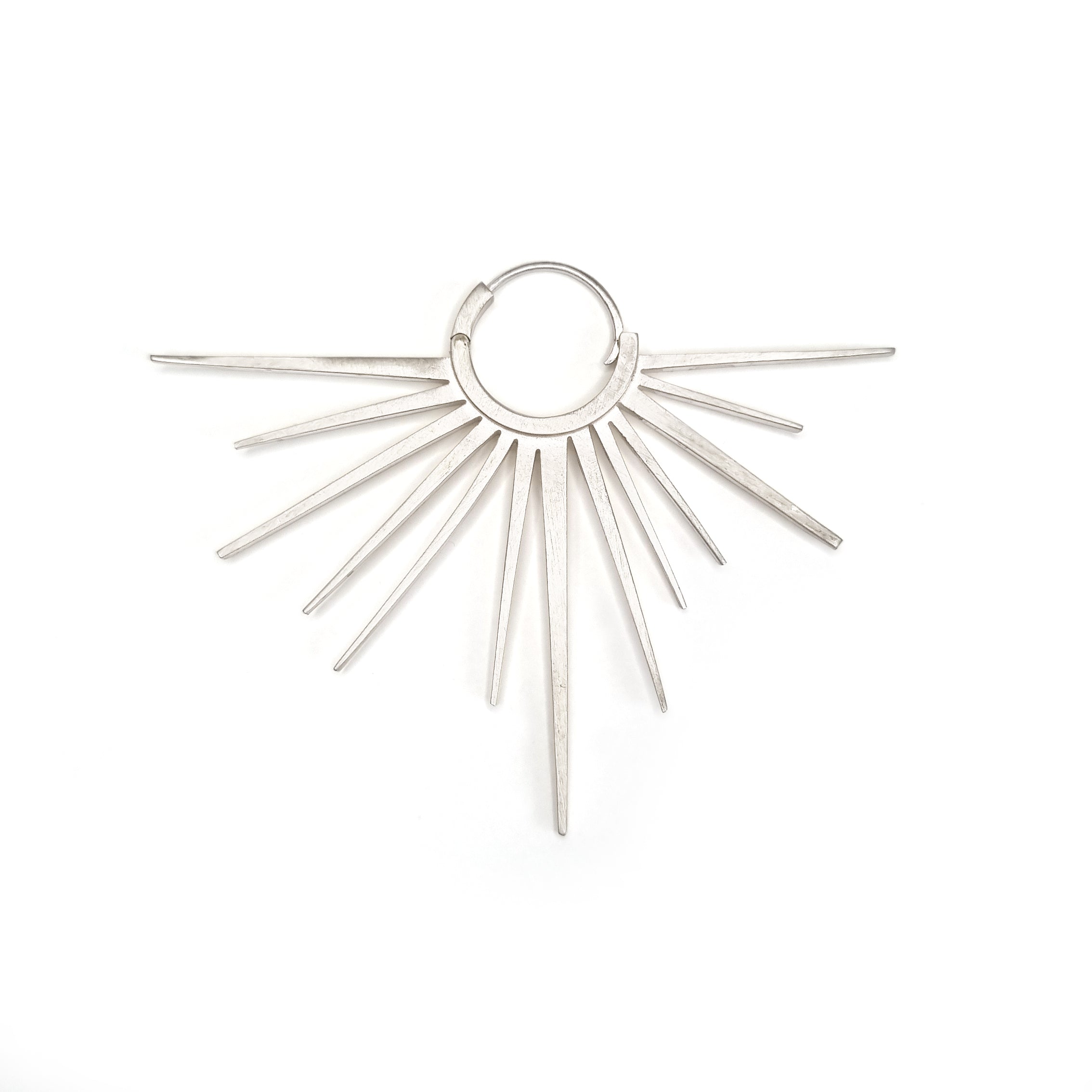 Lunedi Tekli Altın Kaplama Küpe