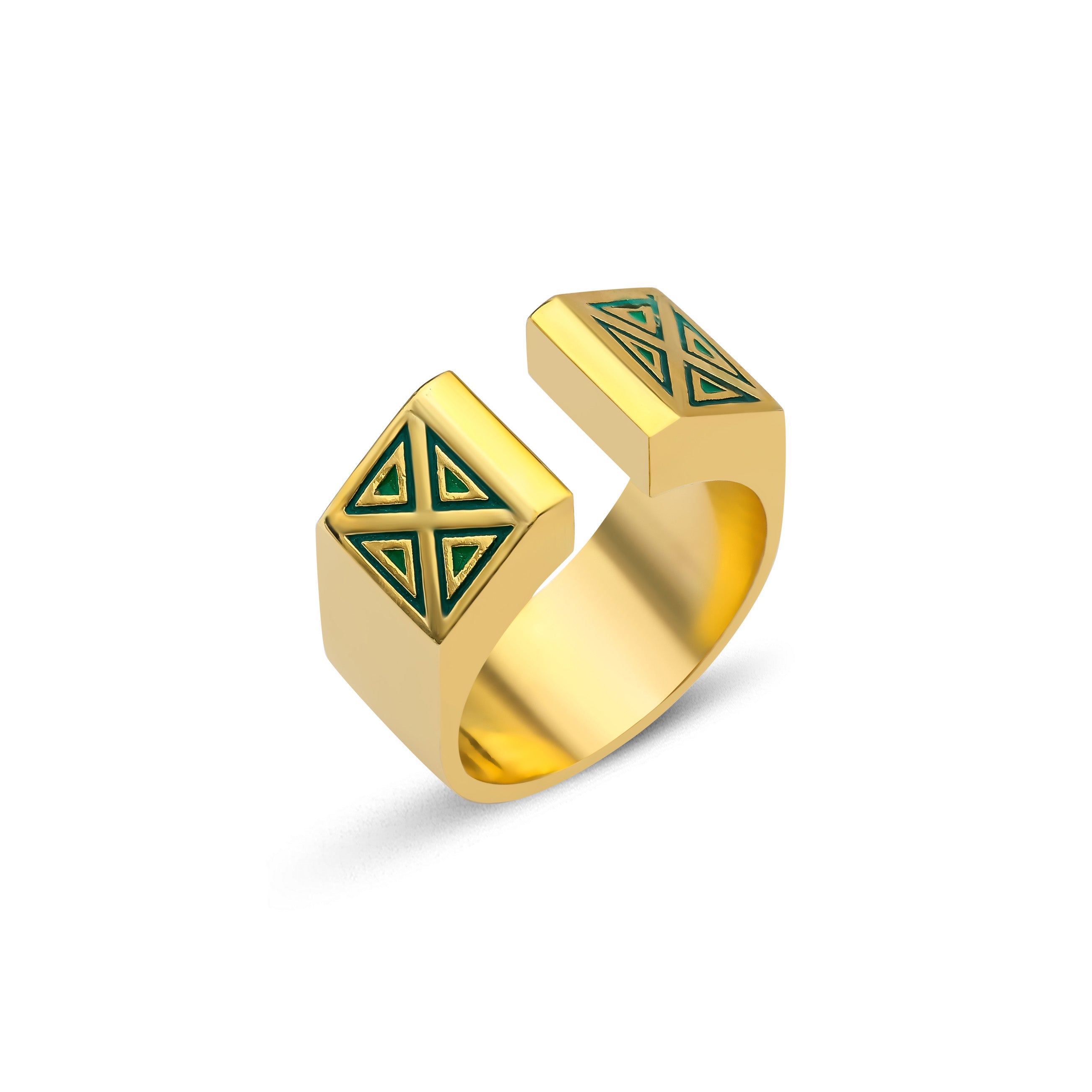 Mist Altın Kaplama Yüzük