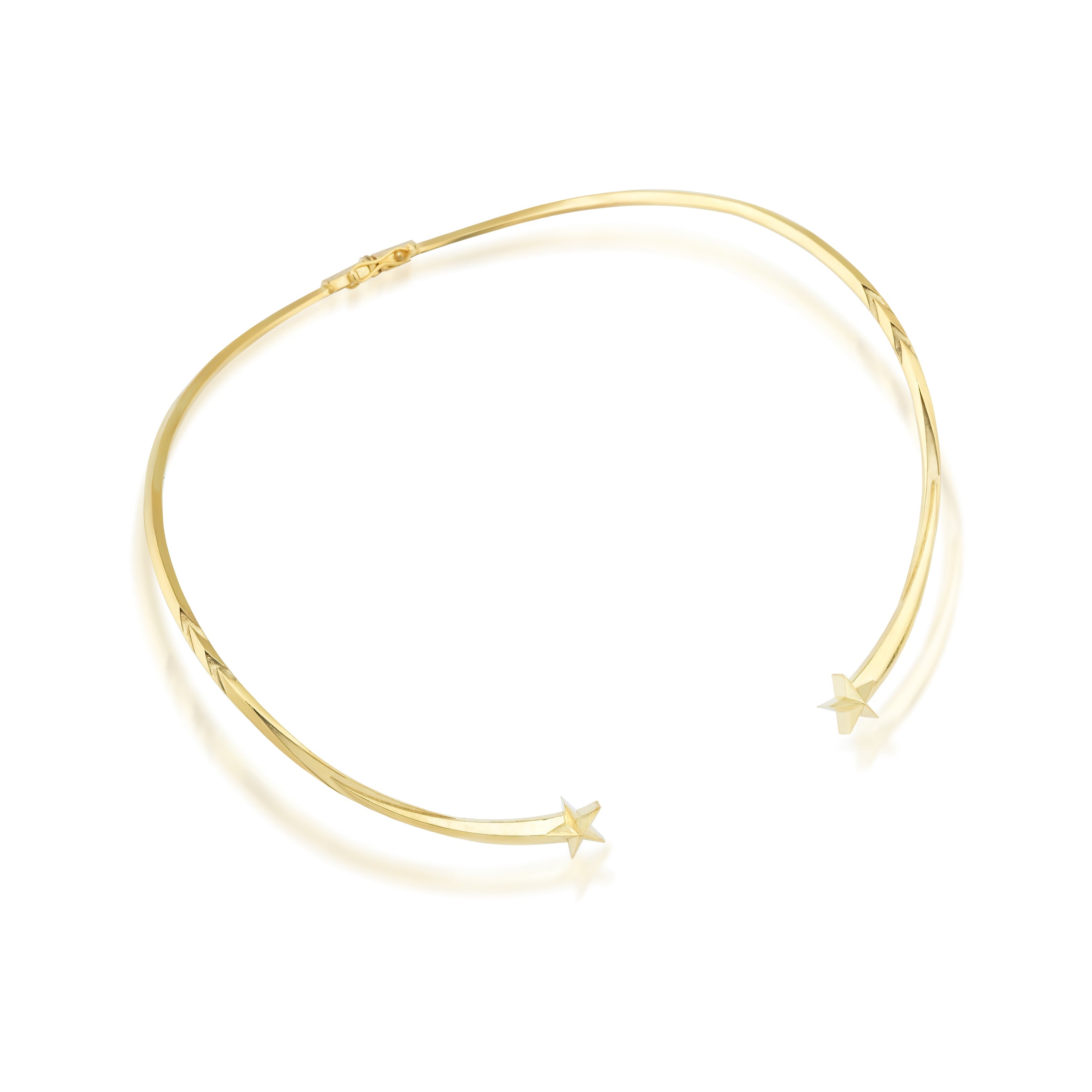 Star Choker Altın Kaplama Kolye