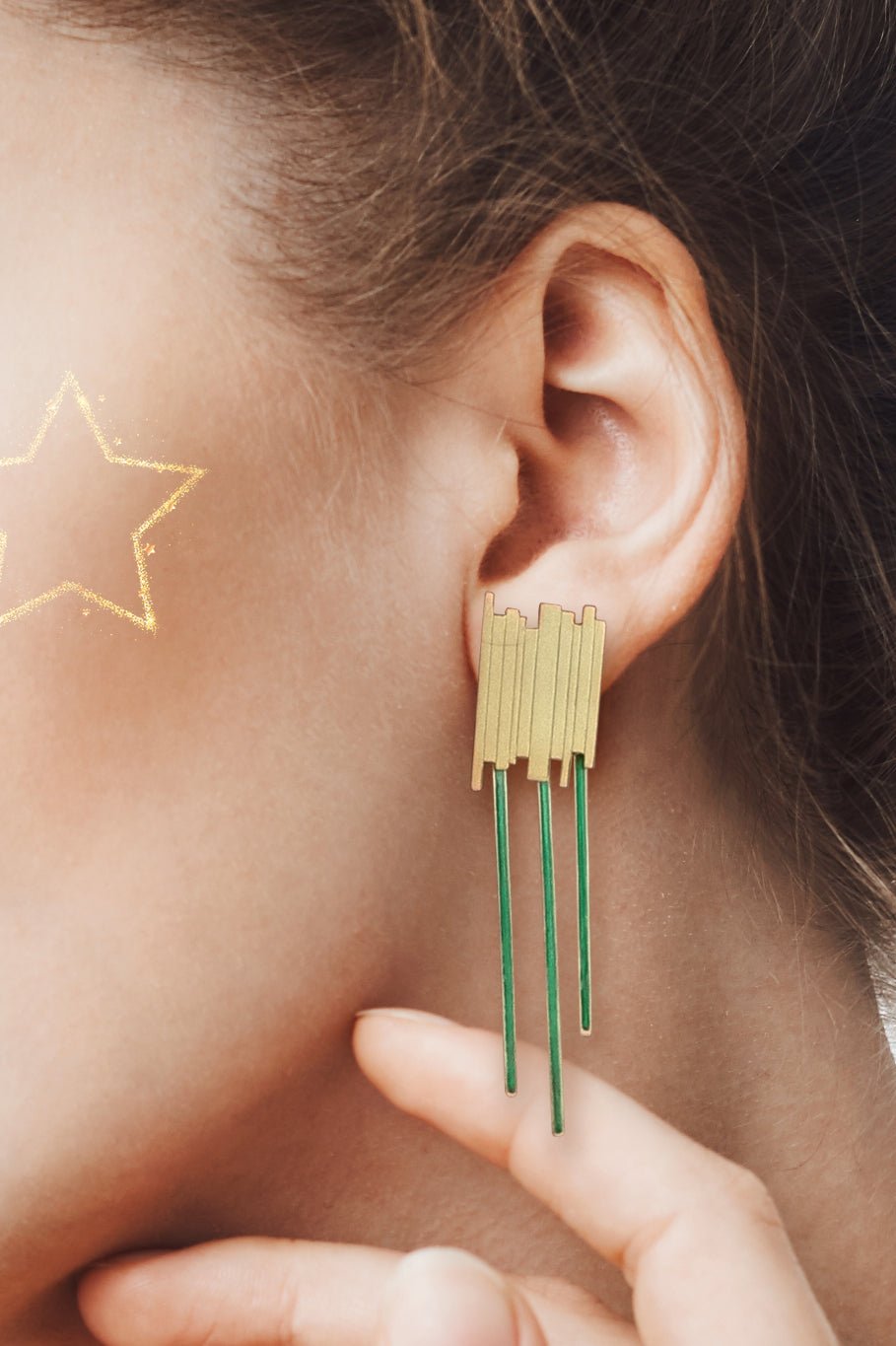 Albero Kırmızı Küpe