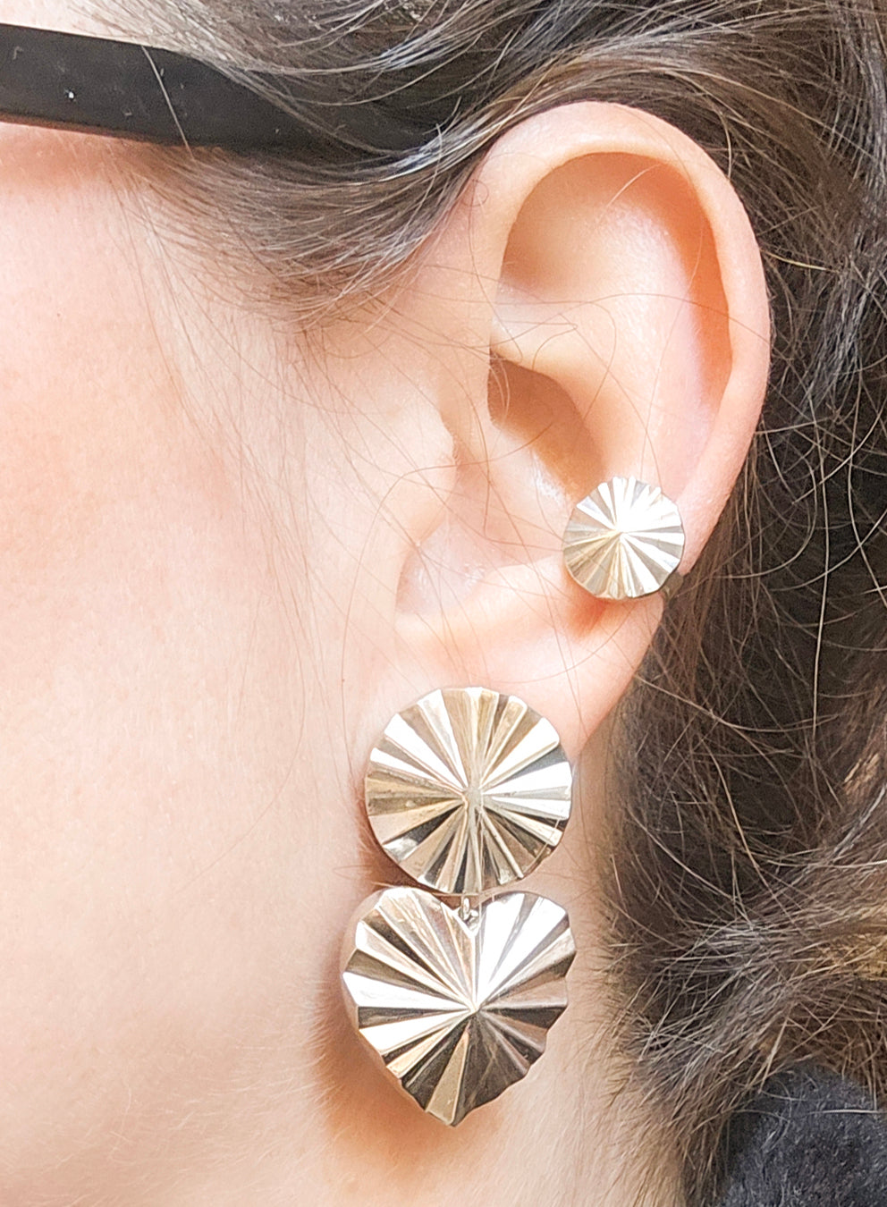 Gaia + Eros Tekli Küpe