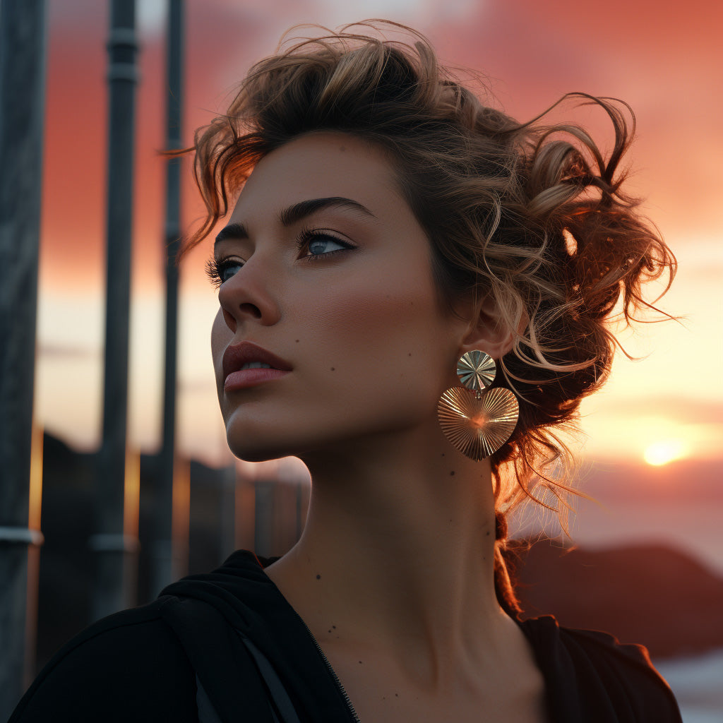 Gaia Kalbi Tekli Küpe