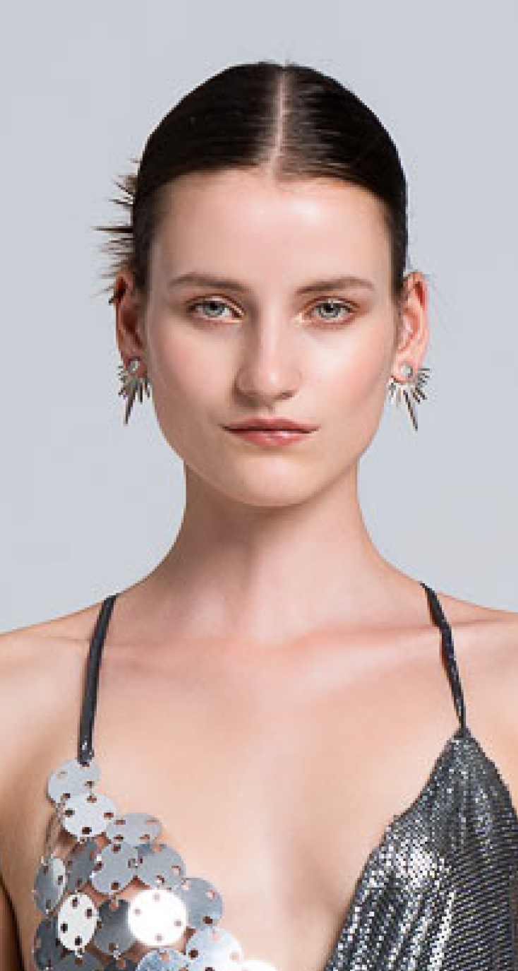 One Küpe Altın Kaplama