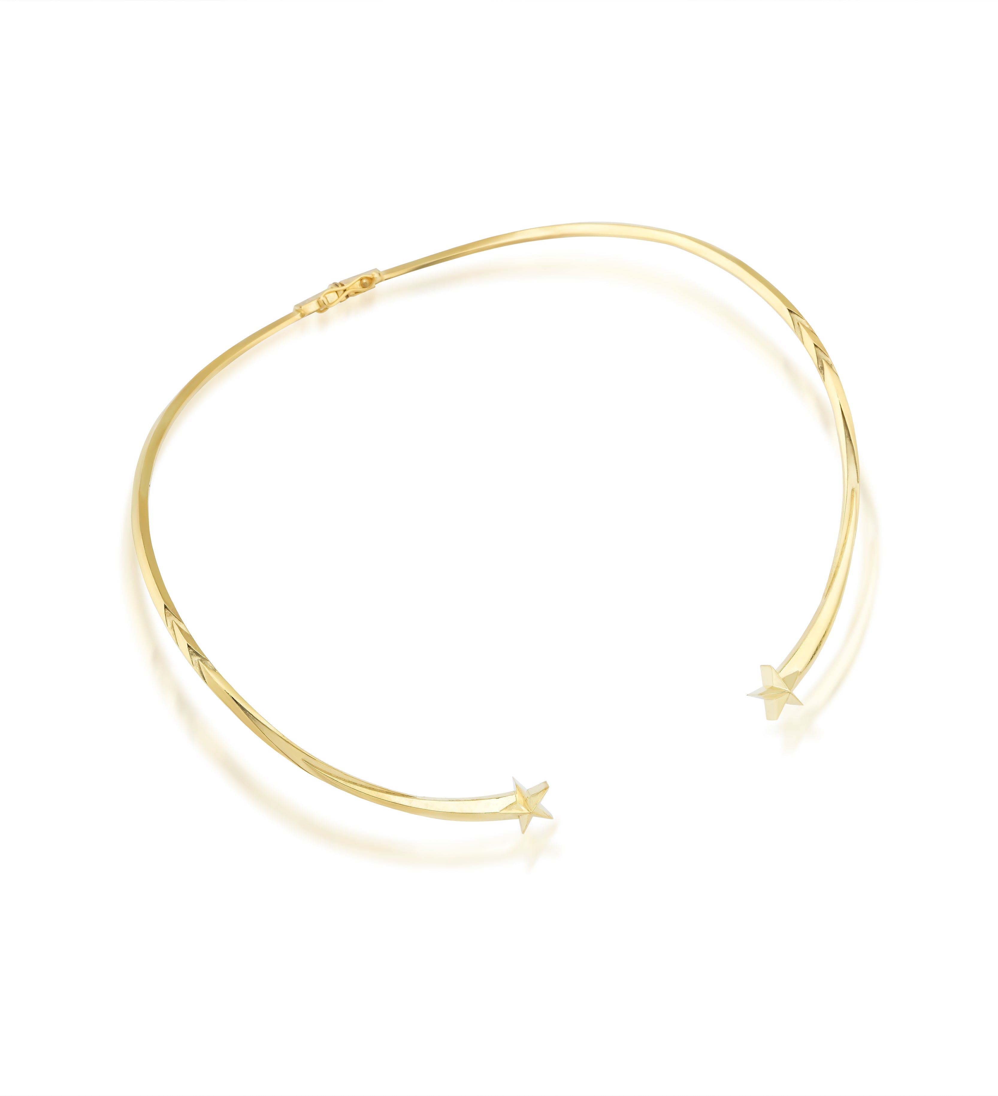 Star Choker Altın Kaplama Kolye