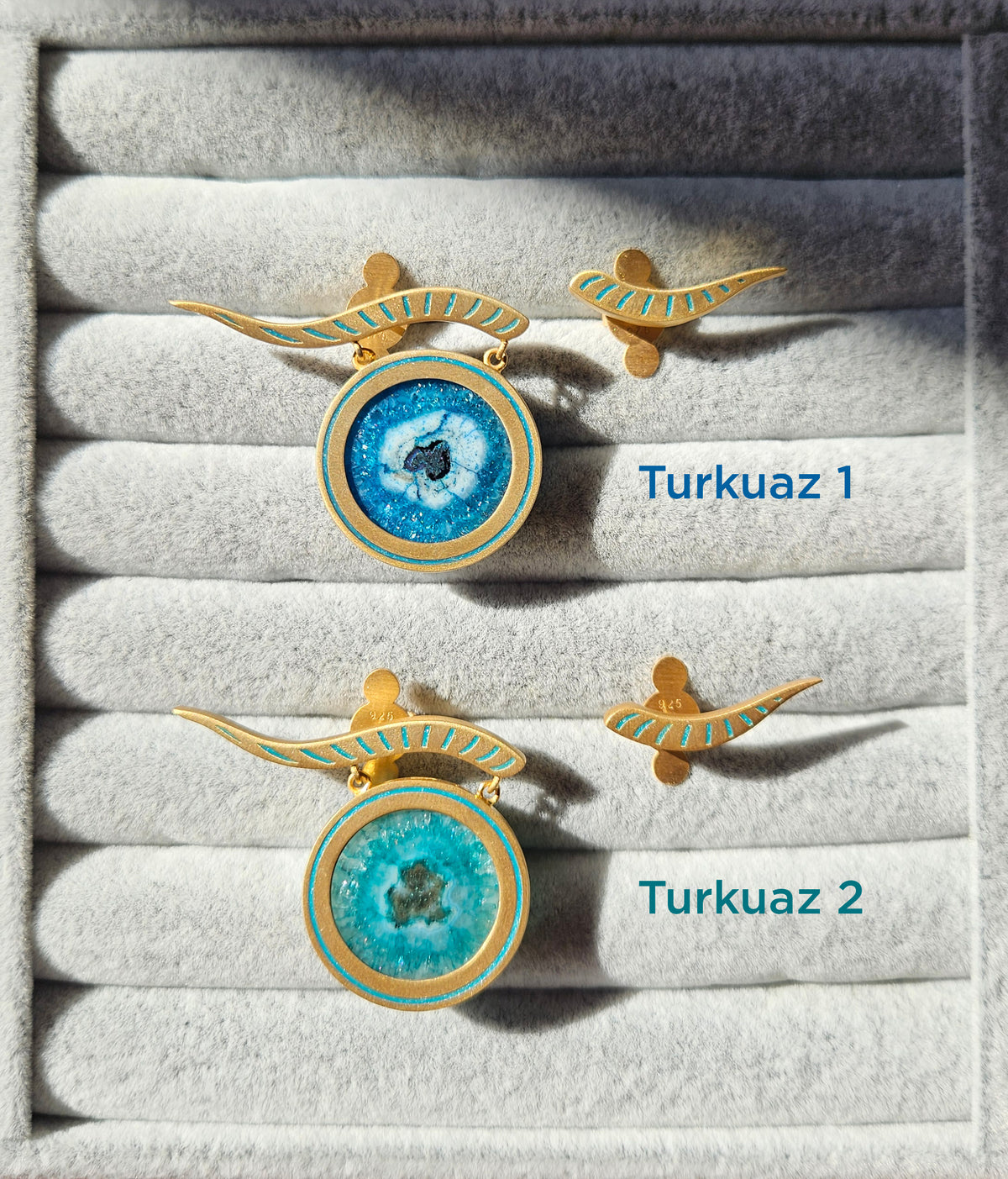 Horus Mavi Küpe